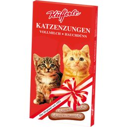 Volle melkchocolade Katzenzungen - Kitty Kisses - 75 g