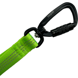 Bungee leash shorty 85 cm Lichtgevend Groen