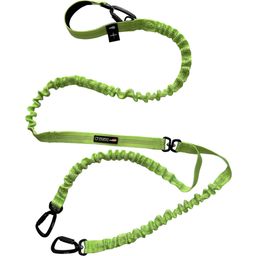 mamo bungee twin leash® 200 cm Lichtgevend Groen