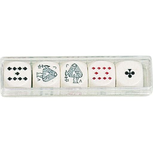 Piatnik Pokerwürfel 16 mm (5 St.) - 1 Stk