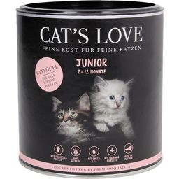 Cat's Love Katzen Trockenfutter "Junior Geflügel"