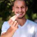 Naturalna guma do żucia pielęgnująca zęby, mięta pieprzowa - 28 g