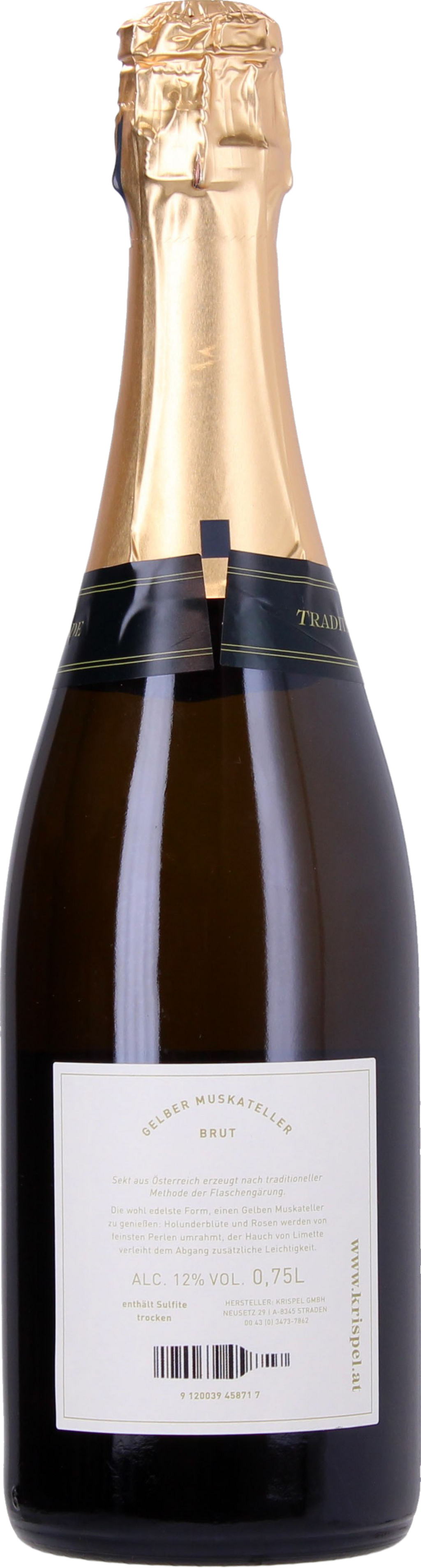 Weingut Krispel Gelber Muskateller Brut - 0,75 L