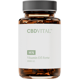 CBD VITAL Vitamin D3 forte - 60 kaps.