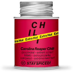 Carolina Reaper Chili, Grof Gemalen - EXTRA HEET - 40 g