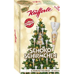 Küfferle Chocoladeparaplu CHRISTENKIND - 18 stuks