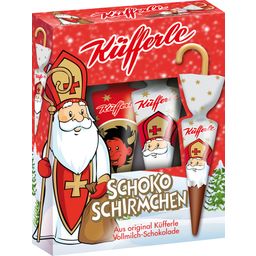 Küfferle Čokoladni dežnik Nikolo & Krampus 4 kosi - 54 g