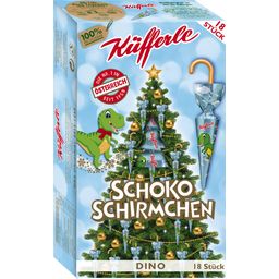 Küfferle Schokoschirmchen Dino - 18 Stück