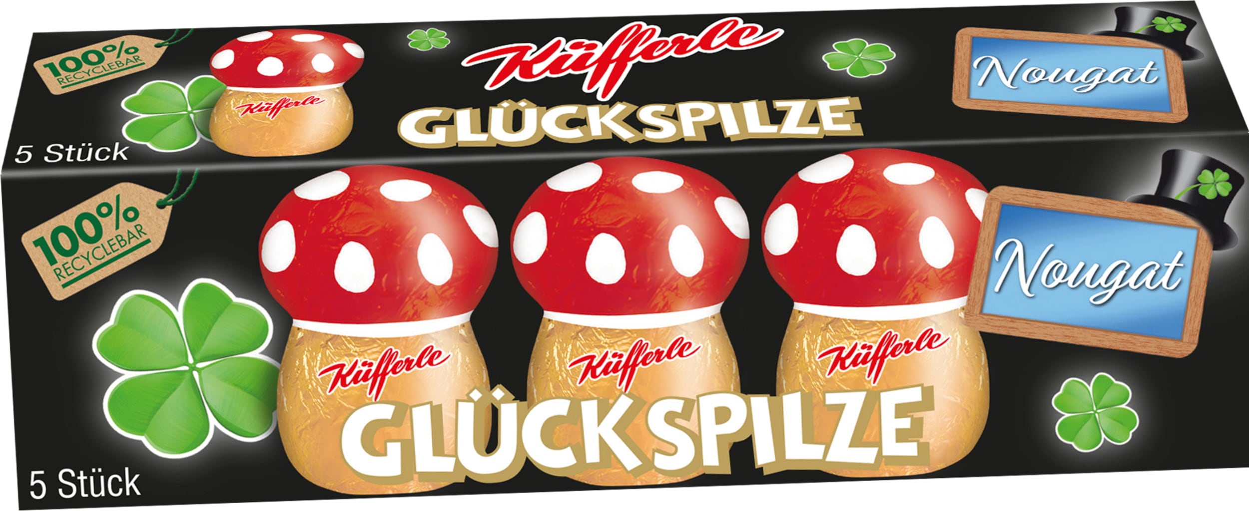 Küfferle Good Luck Mushrooms - Nougat