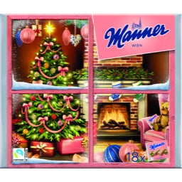 Weihnachts-Edition Manner Neapolitaner Großpack - Fenster