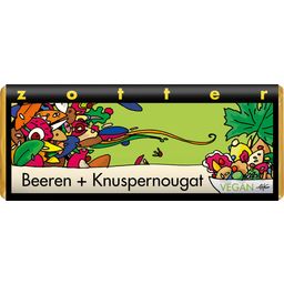 Zotter Schokoladen Bio Beeren + Knuspernougat VEGAN