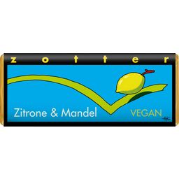 Zotter Schokoladen Organic Lemon & Almond - 70 g