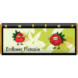 Zotter Schokoladen Biologisch Erdbeer Pistazie - 70 g