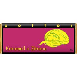 Zotter Schokoladen Bio Karamell + Citrom - 70 g