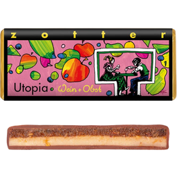 Zotter Schokoladen Bio Utopia bor + Gyümölcs - 70 g
