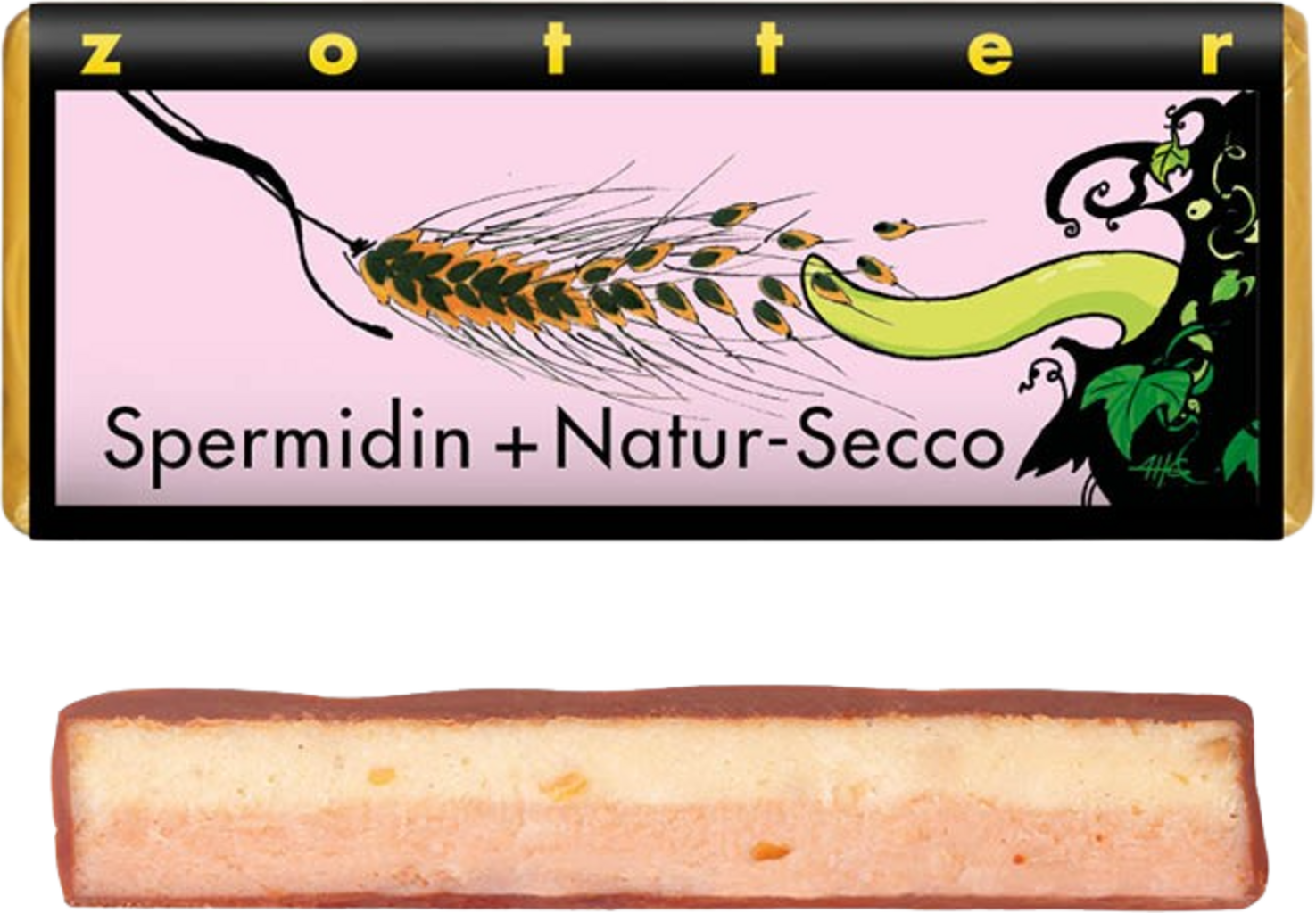 Zotter Schokoladen Organic Spermidine + Bio-Secco - 70 g