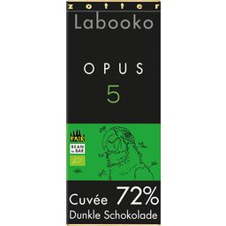 Zotter Schokoladen Organic Labooko - 72% Opus 5 - 70 g
