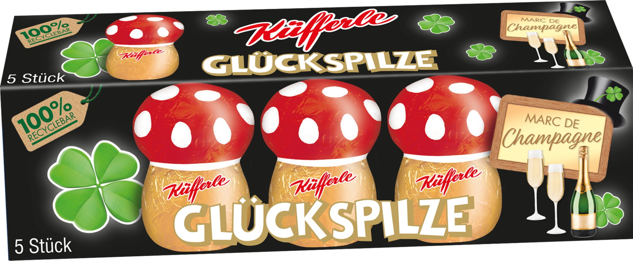 Küfferle Good Luck Mushrooms - Marc de Champagne
