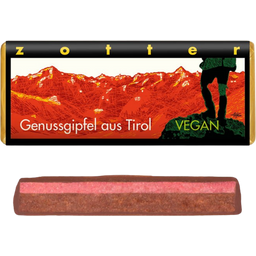 Zotter Schokoladen Bio Genussgipfel aus Tirol VEGAN  - 70 g