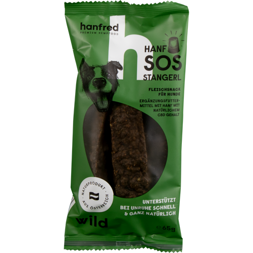 Hanfred Bastoncini di Selvaggina SOS - 65 g