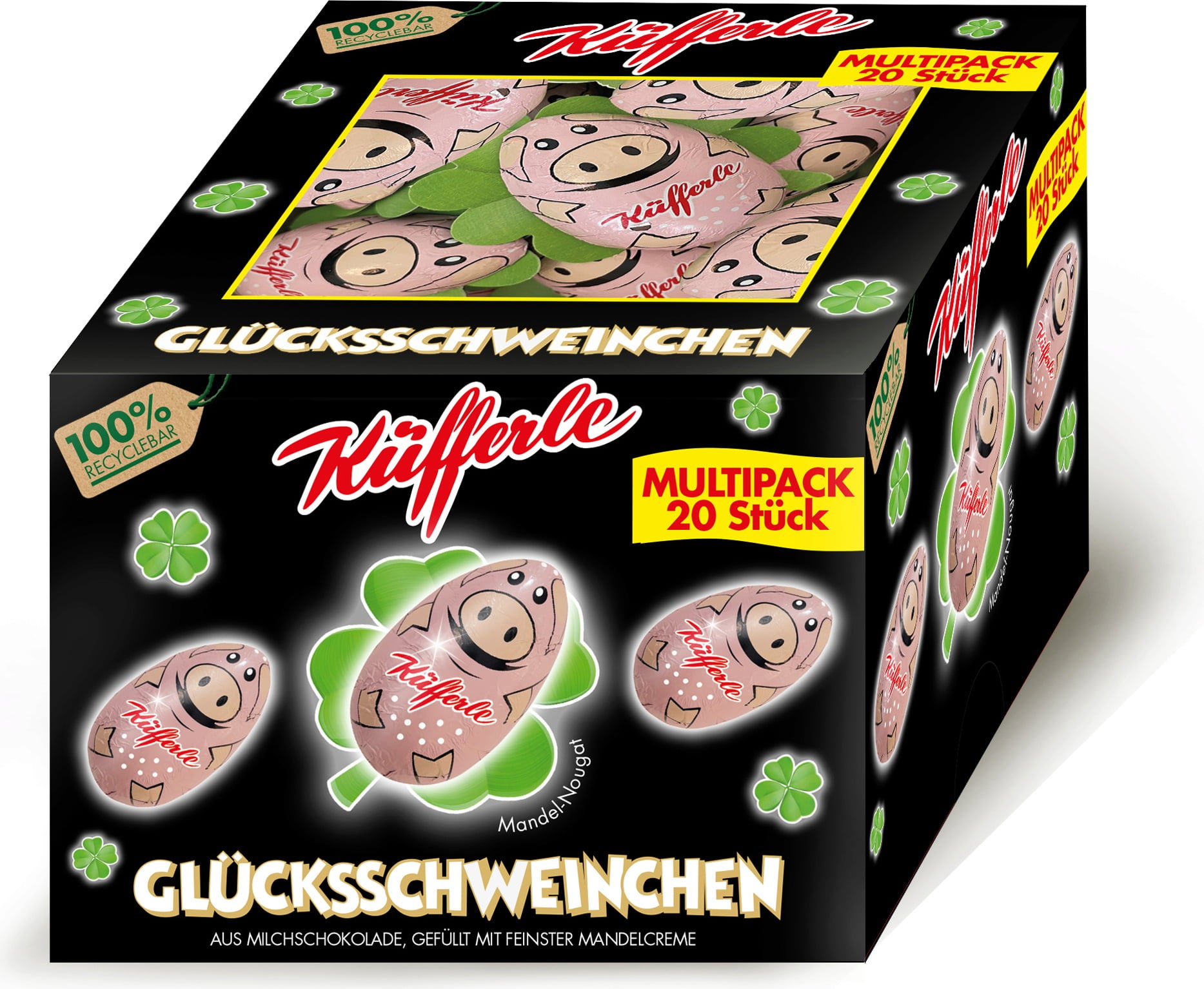 Küfferle Lucky Pig Good Luck Charms - Box