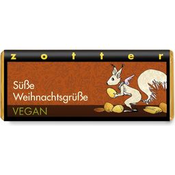 Zotter Schokoladen Organic Sweet Christmas Greetings - 70 g