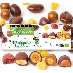 Zotter Schokoladen Organic Balleros Christmas Crunchies - 100 g