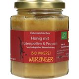 Honig Wurzinger Bio méz virágporral és propoliszszal