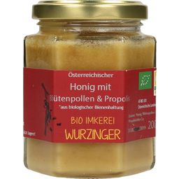 Honig Wurzinger Bio méz virágporral és propoliszszal - 200 g