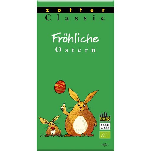 Zotter Schokoladen Bio Classic Fröhliche Ostern - 70 g