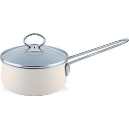 Nouvelle-Avorio Top 3000 Saucepan with Glass Lid