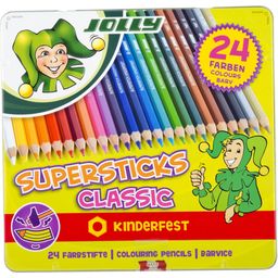 JOLLY Crayons de Couleur Supersticks CLASSIC