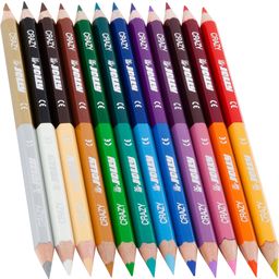 JOLLY Crayons de Couleur Superstick Crazy - 12 pièces