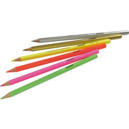 JOLLY Crayons de Couleur Supersticks EXTRAMIX - 6 pièces