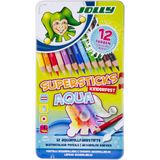 JOLLY Crayons de Couleur Supersticks AQUA