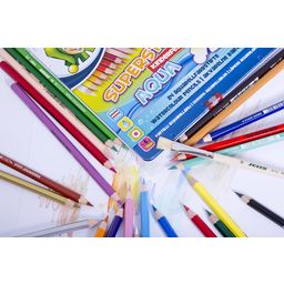 JOLLY Crayons de Couleur Supersticks AQUA - 24 pièces