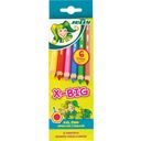 JOLLY Crayons de Couleur X-BIG - 6 pièces