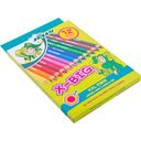 JOLLY Crayons de Couleur X-BIG - 12 pièces