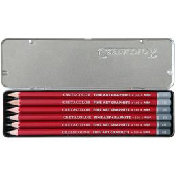 CRETACOLOR 6 Fine Art Graphite Pencils