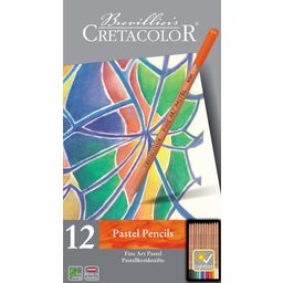CRETACOLOR Pastellkreidestifte - 12 Stk