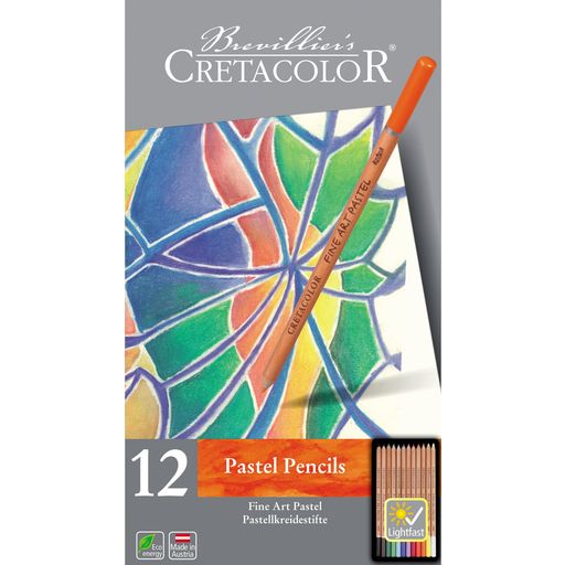 CRETACOLOR Pastel Pencils - 12 stuks