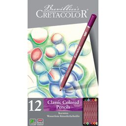 CRETACOLOR Karmina Classic Coloured Pencils - 12 Pcs