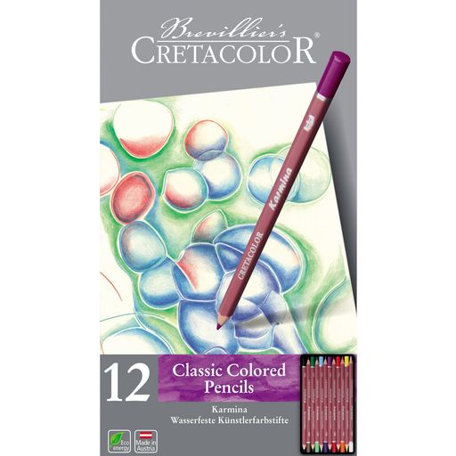 CRETACOLOR Classic Colored Pencils Karmina - 12 pz.