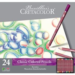 CRETACOLOR Karmina Classic Coloured Pencils - 24 Pcs