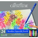 CRETACOLOR Crayons Aqua Monolith Mine Pleine - 24 pièces