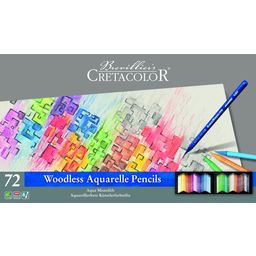 CRETACOLOR Woodless Aquarelle Pencils Aqua Monolith - 72 pz.