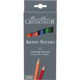 CRETACOLOR Crayons de Couleur Artist Studio - 12 pièces