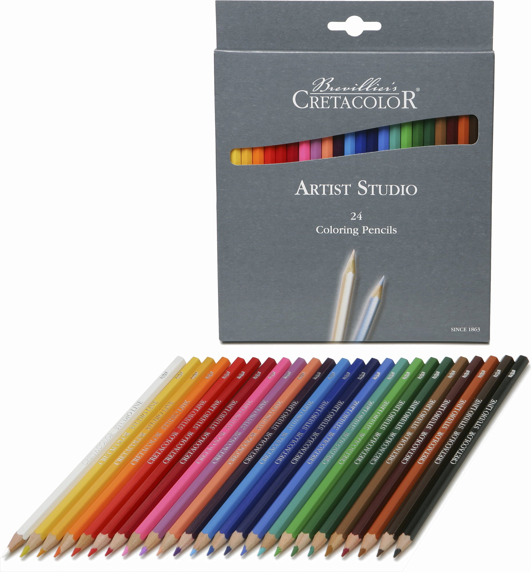 CRETACOLOR Artist Studio Coloring Pencils - 24 pz.