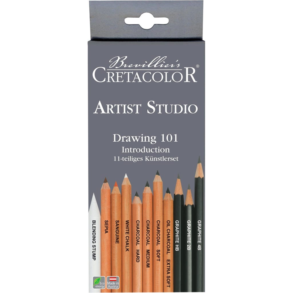 Cretacolor Monolithe Crayon Graphite HB - Qualité Premium Pour Dessin Et Écriture
