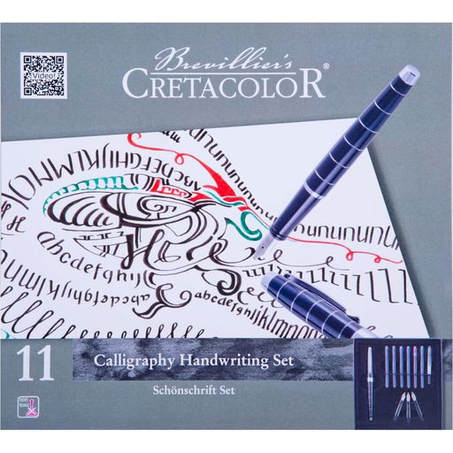 CRETACOLOR Kalligrafieset 11 stuks - 1 Set